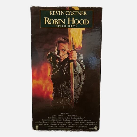 Robin Hood Prince of Thieves VHS - Picture 1 of 2